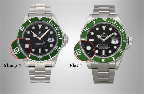 rolex kermit flat 4 vs normal|rolex submariner kermit flat 4.